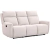 Home4You Sofa-reglaineris MAREN 3-vietė Smėlio spalvos