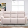 Home4You Sofa-reglaineris MAREN 3-vietė Smėlio spalvos