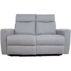 Sofa Home4You Reglaineris MORA, 2-vietė, pilka