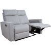 Sofa Home4You Reglaineris MORA, 2-vietė, pilka