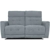 Home4You Sofa BOSCO Dvietė Elektrinis Reglaineris, Melsvai Pilka