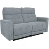 Home4You Sofa BOSCO Dvietė Elektrinis Reglaineris, Melsvai Pilka