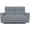 Home4You BOSCO 2-vietė sofa su elektriniu mechanizmu, melsvai pilka