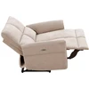 Home4You Dvivietė sofa DAMIKA su elektriniu mechanizmu, šviesiai ruda