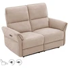 Home4You Sofa-reglaineris DAMIKA Dvivietė Šviesiai ruda