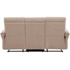 Home4You Sofa-reglaineris DAMIKA Trivietė Šviesiai ruda