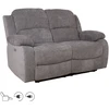 Home4You Reglaineris-sofa su elektriniu mechanizmu FELICIA 2-vietų Pilka