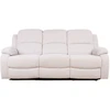 Home4You Reglaineris-sofa su elektriniu mechanizmu FELICIA 3-vietų Natūrali balta