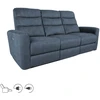 Home4You Sofa-reglaineris GASTON 3-vietų Mėlyna