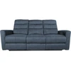 Home4You GASTON 3 vietų sofa su elektriniu mechanizmu, mėlyna