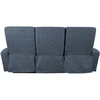 Home4You Sofa-reglaineris GASTON 3-vietų Mėlyna