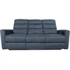 Home4You Sofa-reglaineris GASTON 3-vietų Mėlyna