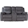 Fotelis Home4You Sofa su atlošu GENTRY 2-vietė, mechaninė, pilka