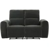 Home4You Dvivietė atlošiama sofa MATIAS su elektriniu mechanizmu, pilka