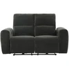 Home4You Dvivietė atlošiama sofa MATIAS su elektriniu mechanizmu, pilka