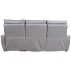 Sofa Home4You Elektrinis reglaineris MORA, 3-vietis, pilkas
