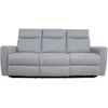 Sofa Home4You Elektrinis reglaineris MORA, 3-vietis, pilkas