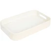 Home4You Dėklas WILMA 38,5×23,5x6 cm, baltas