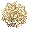 Home4You Padėkliukas FIORE D38 cm, aukso spalvos