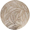 Fotelis Home4You Kilimėlis APVALUS LAPAS D38cm, auksinis