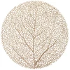 Fotelis Home4You Kilimėlis GOLDEN TREE D38cm, auksinis