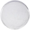 Fotelis Home4You Padėkliukas VERO D38cm, sidabro spalvos