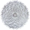 Home4You Kilimėlis DANDELION D38cm, sidabrinis