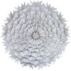Fotelis Home4You Kilimėlis DANDELION D38cm, sidabrinis