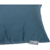 Home4You Zipper Pagalvė VELVET NEW 50x50cm, su užtrauktuku, pilkai mėlyna