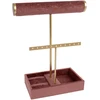 Home4You Rožinė Papuošalų stovas ARIADNE H25cm, rožinis