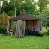 Home4You Pavėsinė LEGEND 2,91x2,91x2/2,8m, ruda