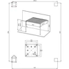 Home4You Pavėsinė MIRADOR-111 3012.5x3927x2508 cm tamsiai pilkas aliuminis