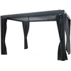 Home4You Pavėsinė MIRADOR-111 301.3x301.3x250.8 cm tamsiai pilkas aliuminis