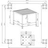 Home4You Pavėsinė MIRADOR 3x3xh2,5m