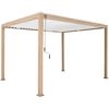 Home4You Pavėsinė MIRADOR-111 3x4m Šviesios medienos imitacija