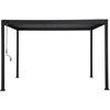Home4You Pavėsinė MIRADOR-88 297.2x359.2x240.8 cm tamsiai pilkas aliuminis