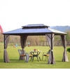 Home4You Pavėsinė Gazebo SUNSET 3x4x2/2,7m, ruda spalva