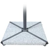 Home4You Parasol Akmenys skėčio pagrindui 4 vnt. / 34 kg, granitas