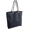 Fotelis Home4You Dark Pirkinių krepšys MY BAG 48x44cm, tamsiai pilkas
