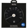 Home4You Pirties termometras RENTO Juodas, D15x2cm