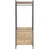 Home4You Prieškambario spintelė HANNES 64x40xH180cm Rustic melaminas