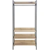 Home4You Prieškambario lentyna HANNES 84x40xH180cm Rustic melaminas