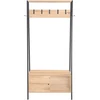 Home4You Prieškambario lentyna HANNES 84x40xH180cm Rustic melaminas