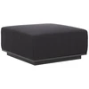 Sofa Home4You Dark Pufas FULLER 83x83xA42cm, tamsiai pilkas