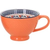 Home4You Puodelis SEREN H7,7cm 355ml, oranžinis/mėlynas