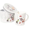 Home4You Puodelis MIA SNOW H9,5cm 320ml dovanų dėžutėje