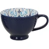 Home4You Mėlyna Puodelis SEREN H7,7cm 355ml, mėlynas