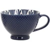 Home4You Dark Puodelis SEREN H7,7cm 355ml, tamsiai mėlynas