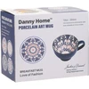 Home4You Dark Puodelis SEREN H7,7cm 355ml, tamsiai mėlynas