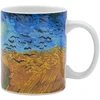 Home4You Puodelis PAINTING ART H9.5cm 350ml "Kviečių laukas su varnomis"